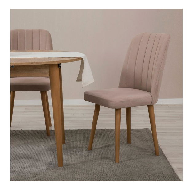 Set mobilier sufragerie Vlasta 3 (pin atlantic + piatră) (pentru 2 persoane)