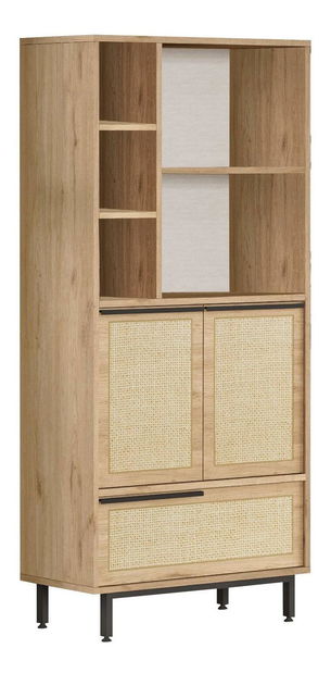 Kupaonski ormarić Otto 9 (orah + hrast)