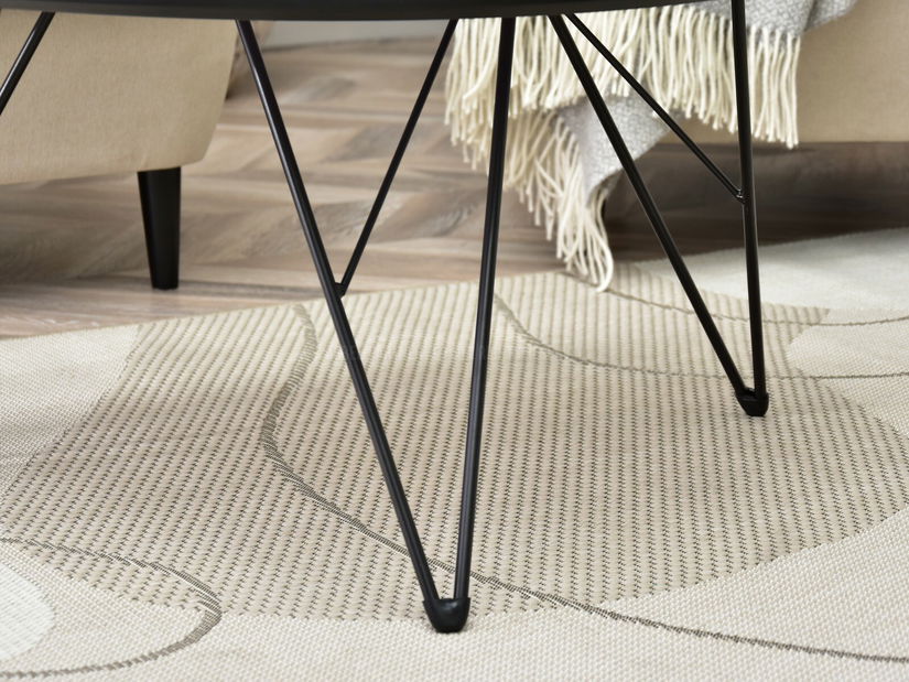 Măsuță de cafea Rave Xl (negru)