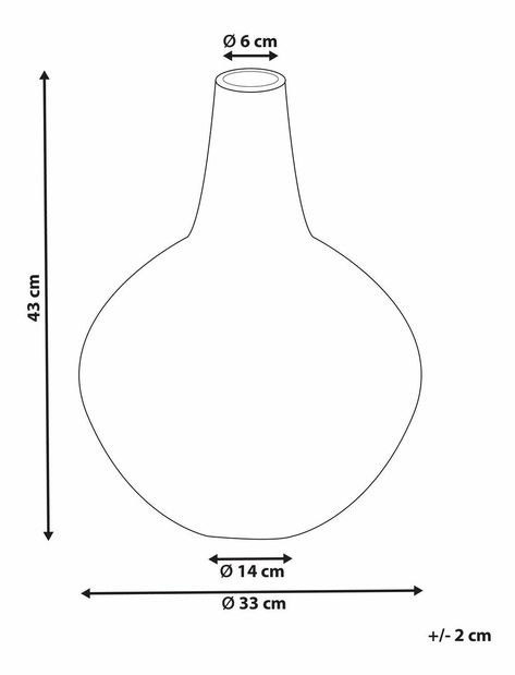 Vaza Sanchez (plava) 