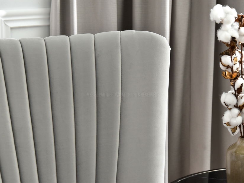 Fotoliu relax Nuttshell (gri + negru)