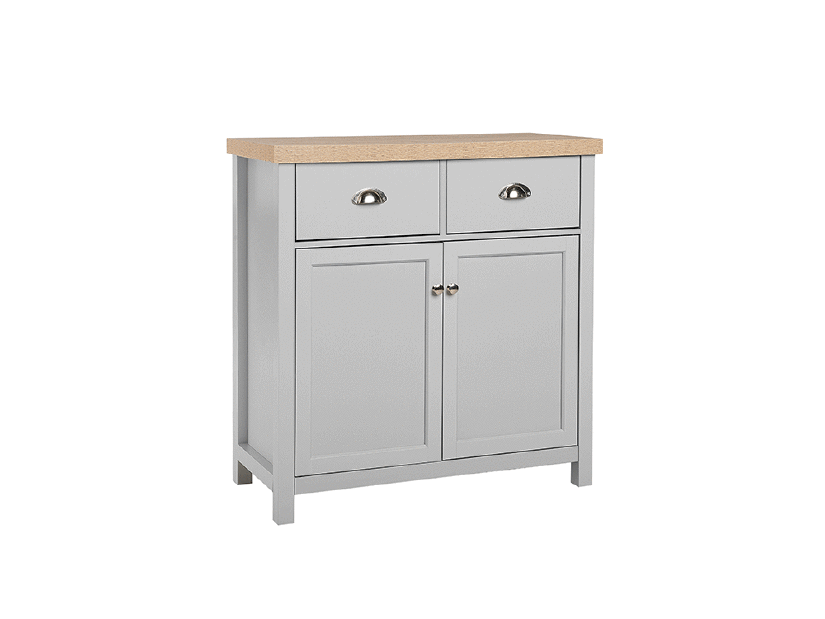 Komód Catoosa (szürke)