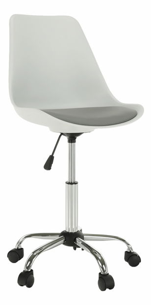 Scaun de birou Datris (alb)