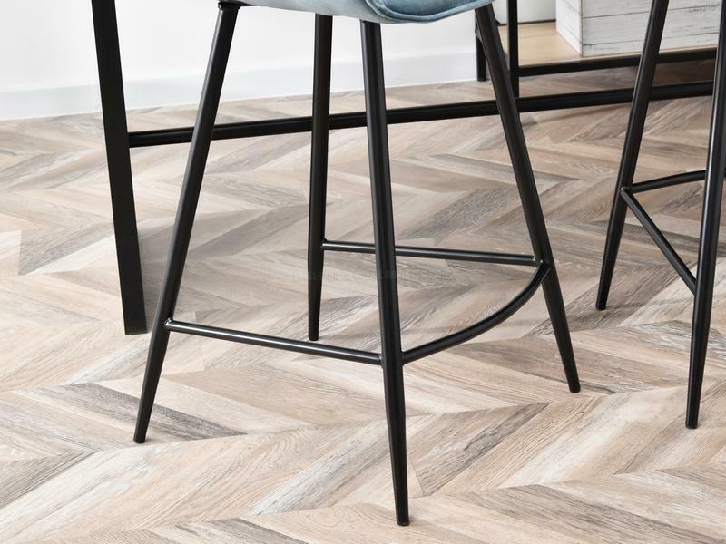 Stolička Lars (modrá + čierna)