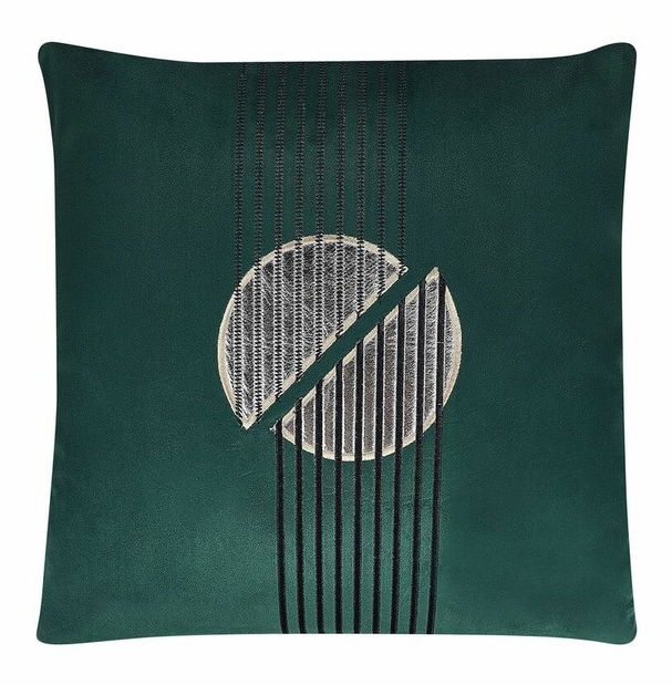 Set 2 buc perne decorative 45 x 45 cm Cerop (verde)