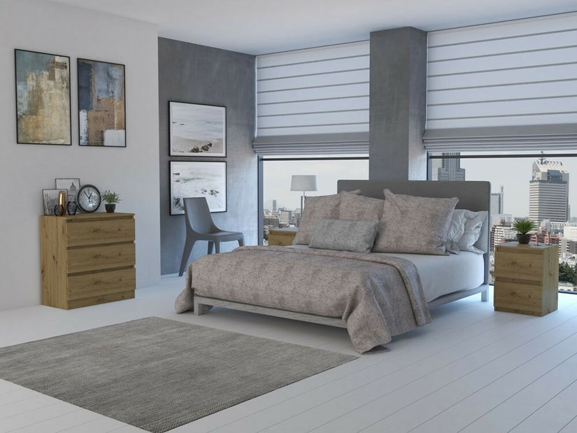 Noptieră Musecalo 2 (stejar artisan)