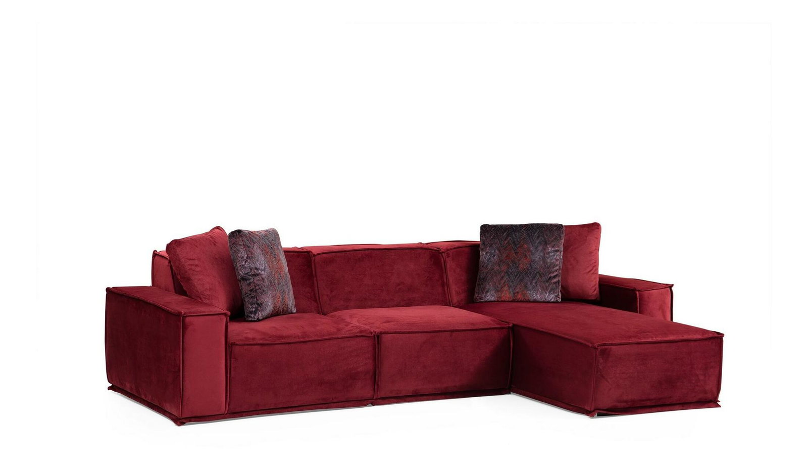 Colțar Legaletta 8 (bordo) (D)