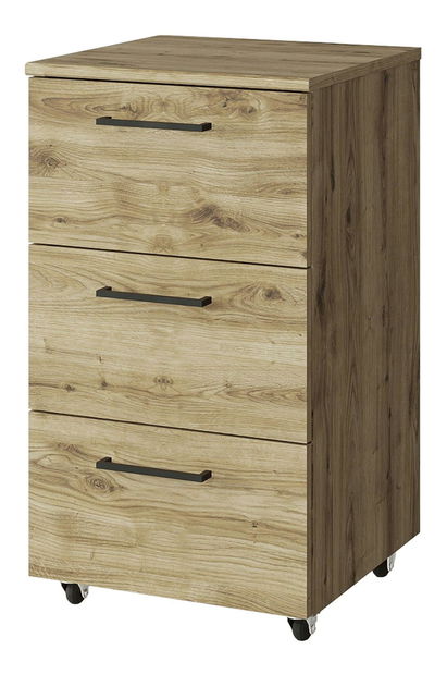 Kerekes komód DORIS (navarra tölgy)