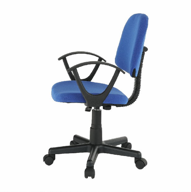 Kancelárska stolička Taos (čierna + modrá) *výpredaj