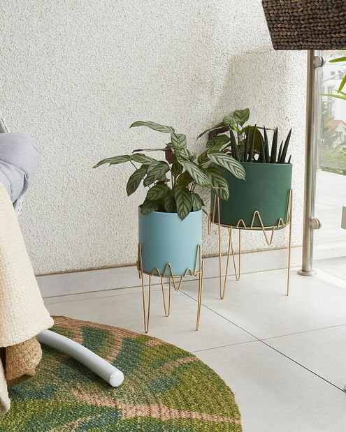 Stojanový kvetináč Kalan (zelená)