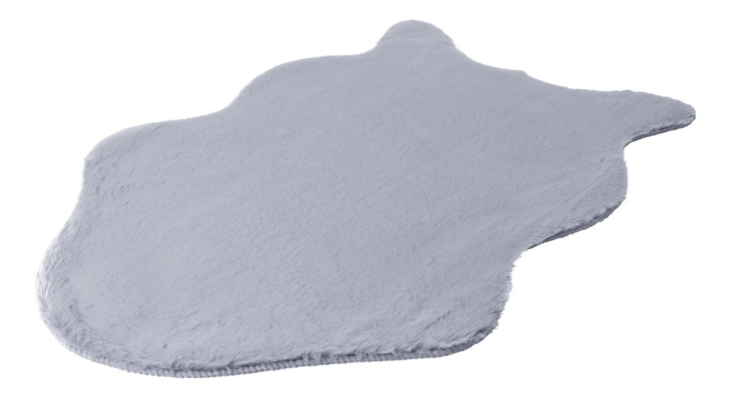 Covor blană artificială Rarea New (gri deschis)