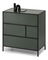 Komód Soren Kom (zöld + fekete)