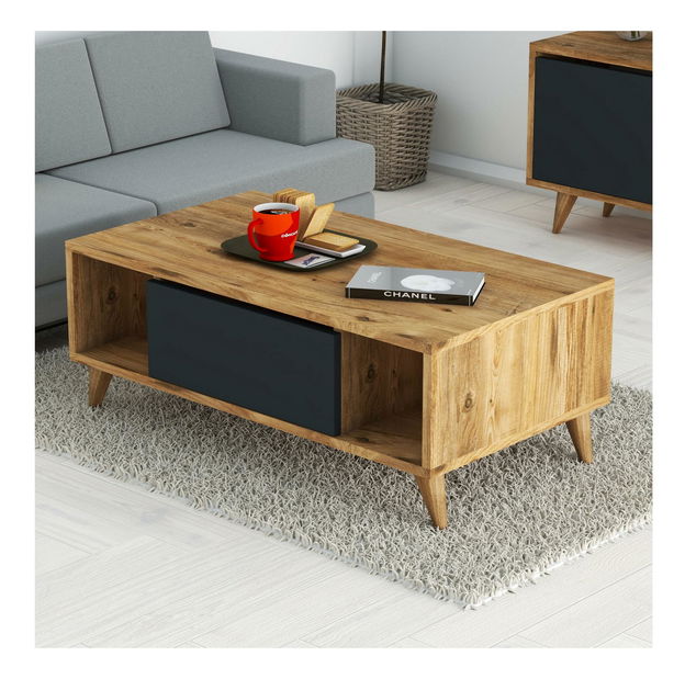 Stolića za kavu Biro (atlantski bor + antracit) *rasprodaja