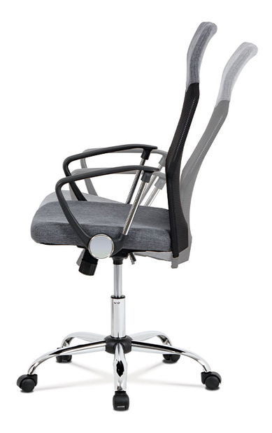 Irodai fotel Evessa-E301-GREY (szürke + fekete)