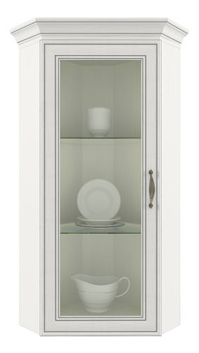 Fali vitrin Terina (woodline krém)