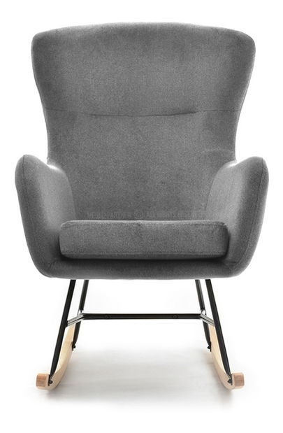 Fotelja Nesia (siva + crna)