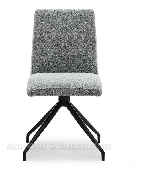 Stolička Neil (sivá + čierna)