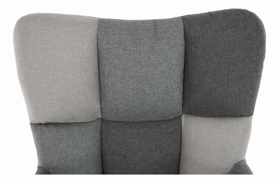 Fotoliu rotativ de design Komand (patchwork)