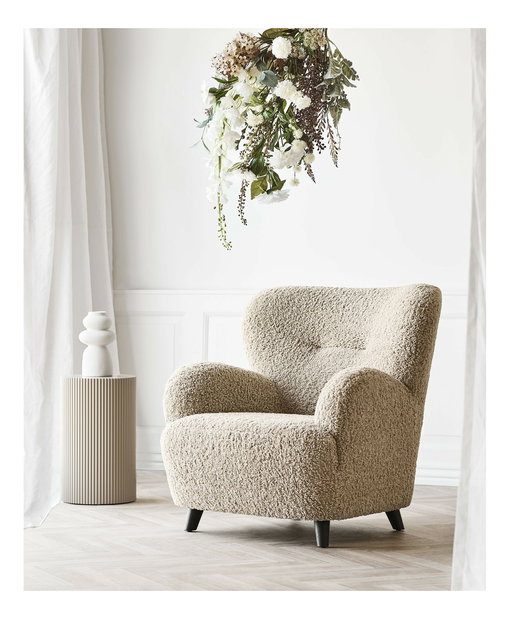 Fotel Lsadelia (világosbarna)