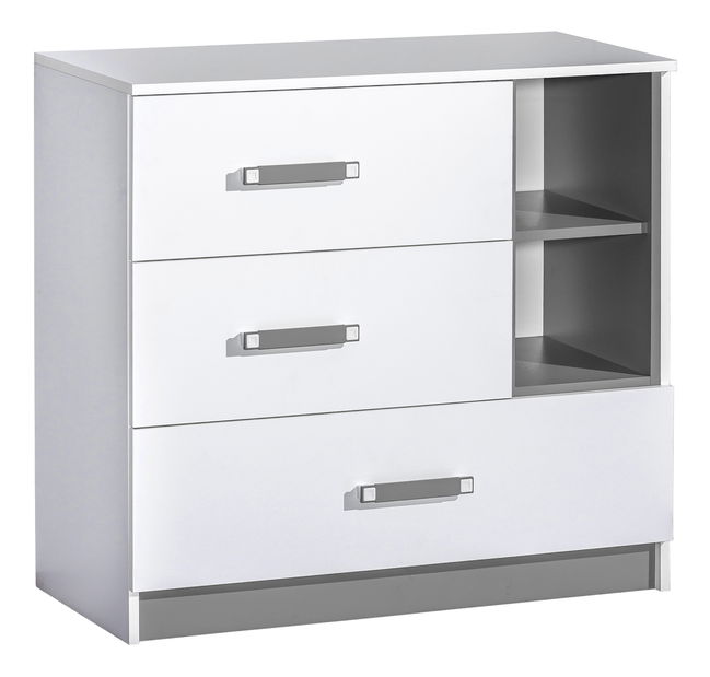 Komód Trafia T08 (szürke)