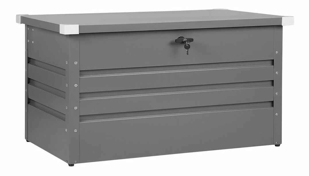 Kutija za pohranu 132x62 cm CEROSO (siva)