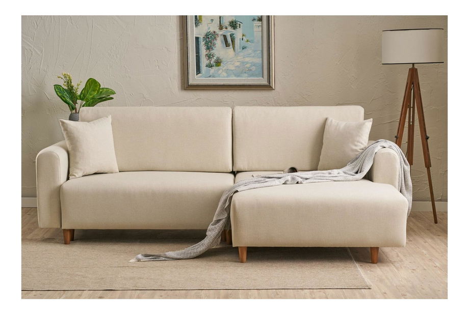 Kutna garnitura Minty (D) (krem)