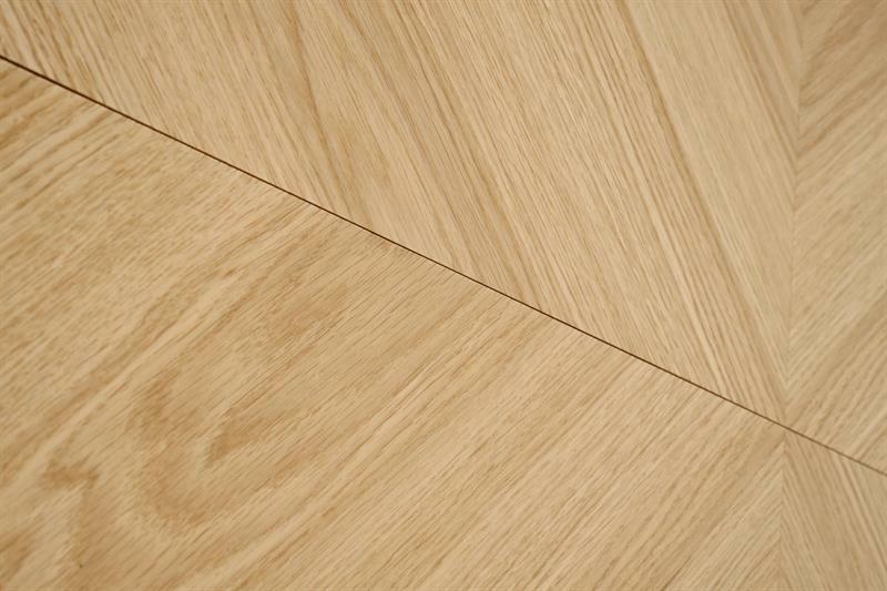 Blagovaonski stol Edmund (hrast + crna) (za 6 i više osoba)