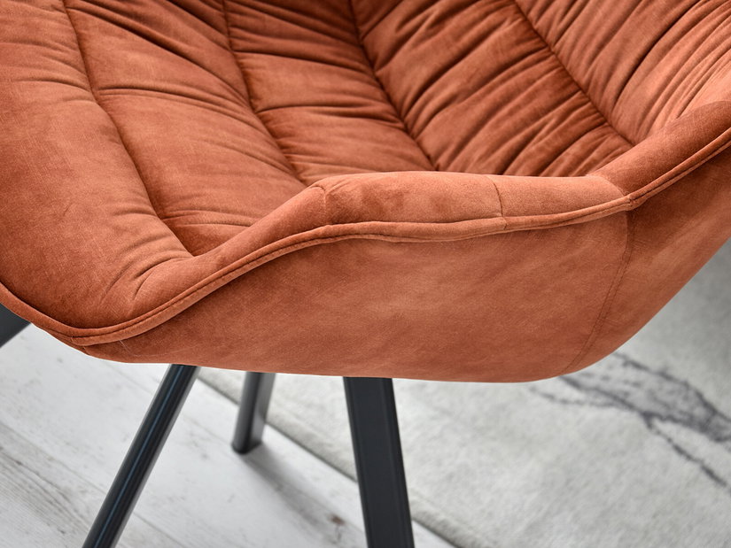 Scaun Nina (cupru + negru)
