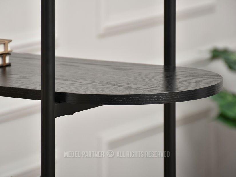 Regál Linde (fekete)