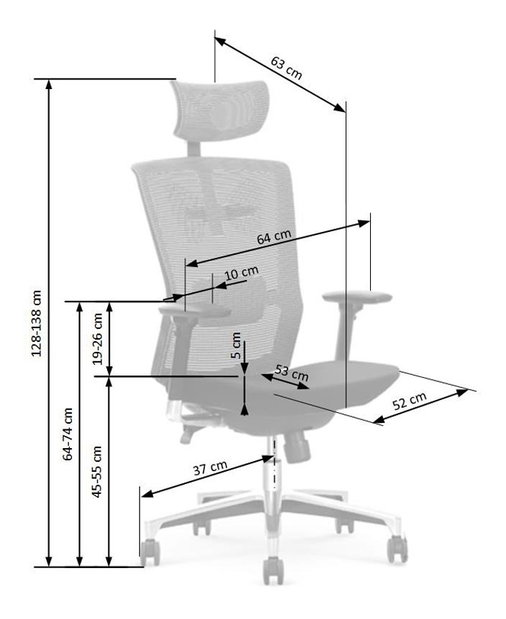 Uredska stolica Adolfo 