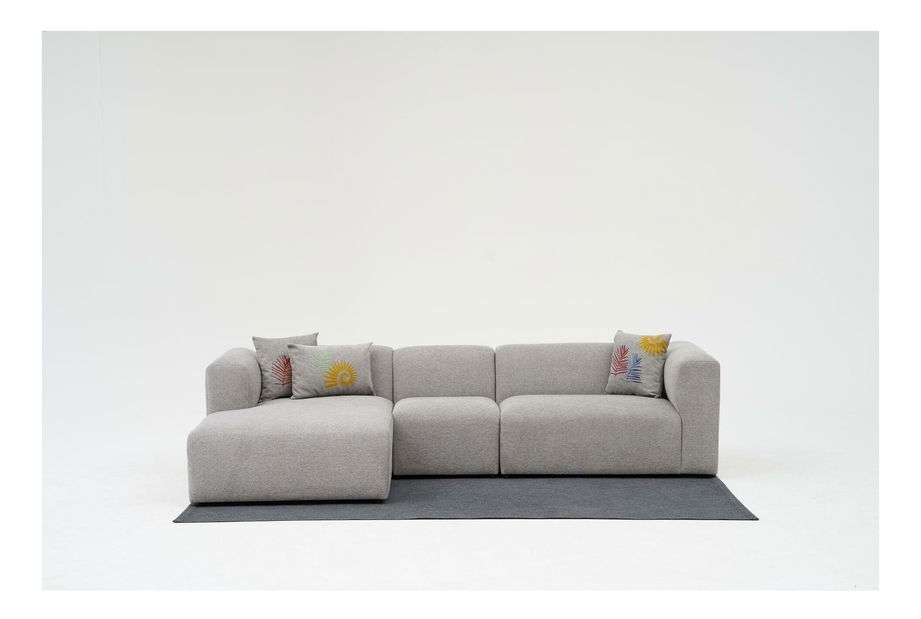 Colțar Lindasetta (S) (gri deschis)