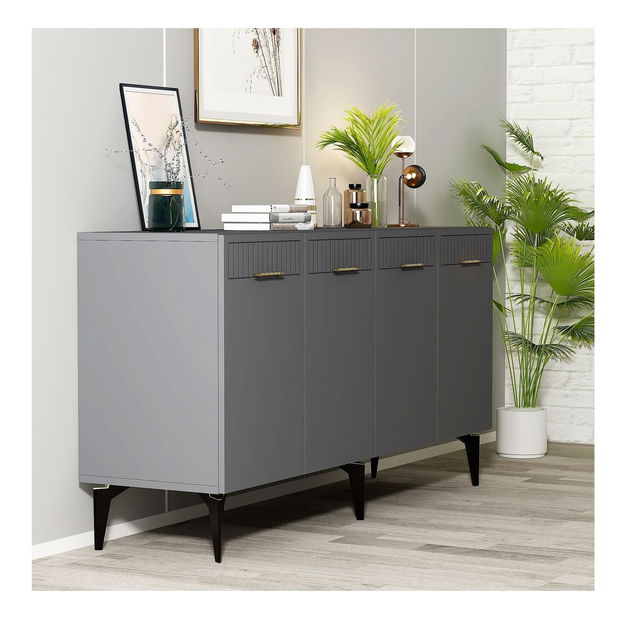 Skrinka Benuva 1 (antracit) 