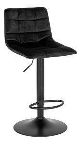 Scaun de bar Miveria 2 (negru)