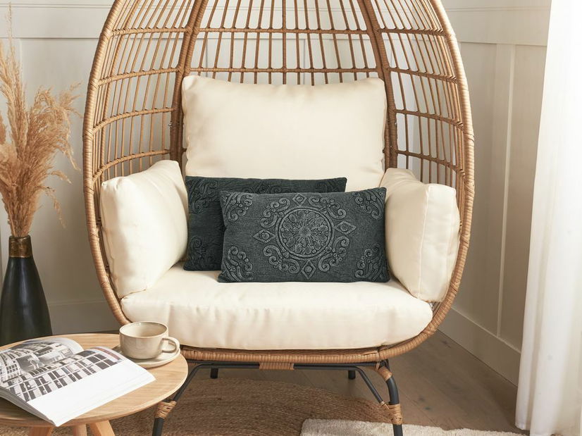 Set 2 ukrasna jastuka 30 x 50 cm Vellor (siva)