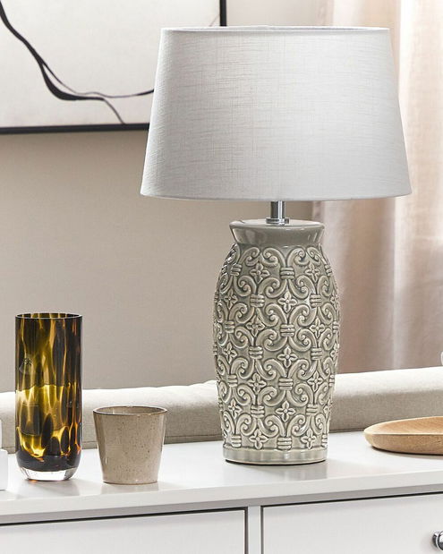 Lampă de masă Khoza (gri)