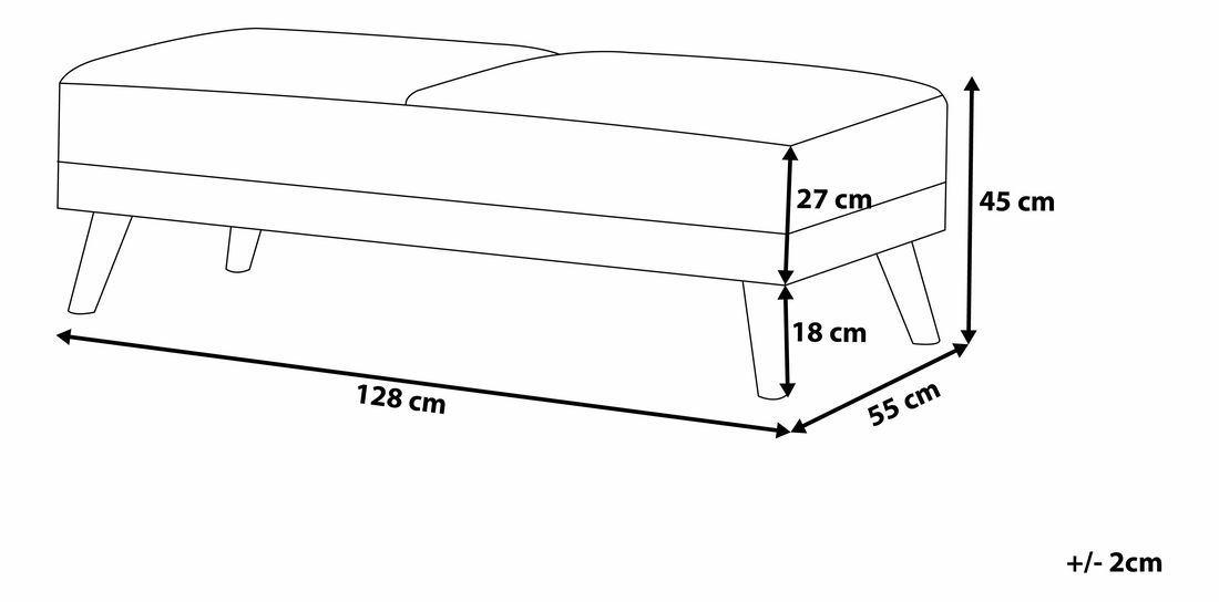 Taburetka Flong (svetlosivá)