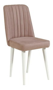 Scaun sufragerie Vlasta 1 (alb + piatră) 