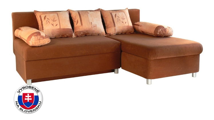 Rohová sedačka Nina (s molitanovým matracom) (P)