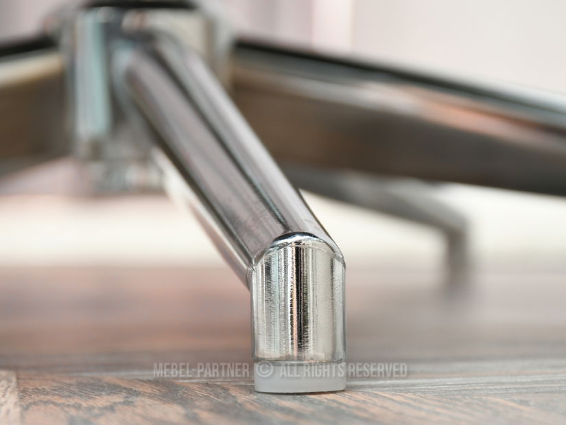 Kreslo Truni (zelená + chrómová)