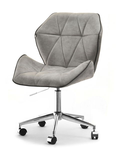 Kreslo Velma M (sivá + čierna)