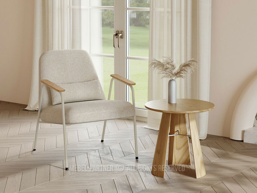 Relax fotel Elesenta (tölgy + bézs)