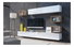 Mobilier living Calabria C31 WHITE (Alb + Stejar auriu) (fără iluminat)