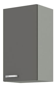 Felső konyhaszekrény Gonir 40 G 72 1F (szürke + szürke)