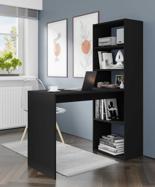 PC stolík Harman (čierna)