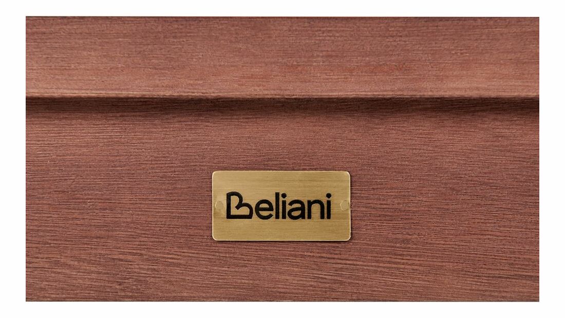 Záhradná lavica 160 cm Tara (tmavé drevo)