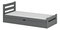 Detská posteľ 80 x 180 cm Nia (s roštom a úl. priestorom) (grafit)