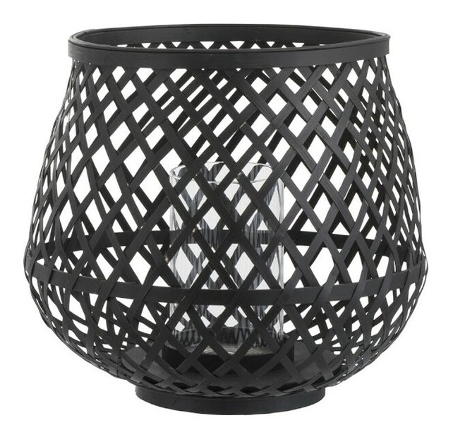 Svietnik Jolipa Monde Sauvage (42x42x38cm) (Čierna)