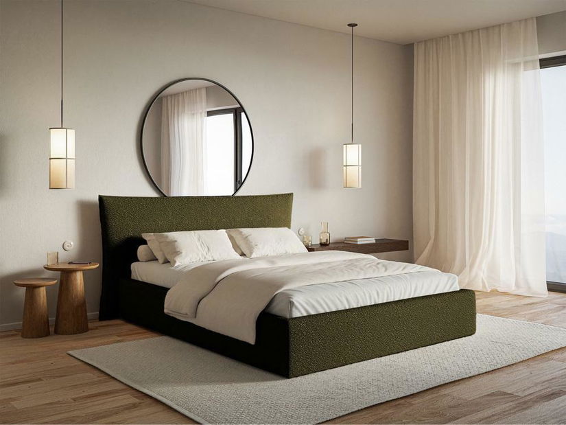 Franciaágy 140 cm Swiftie 140 (oliva + fekete)