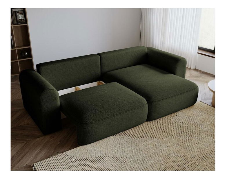 Colțar Sorento (măslin + negru)