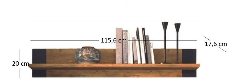 Raft Wayne (Stejar craft auriu)